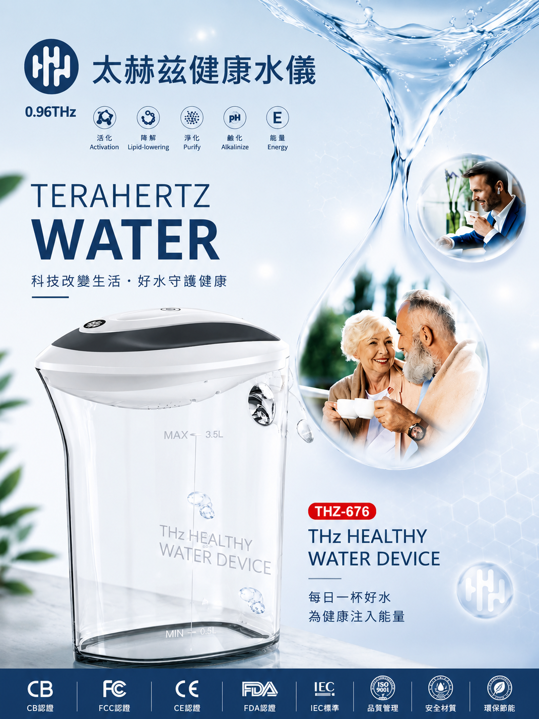 Terahertz Water THZ-676 product poster